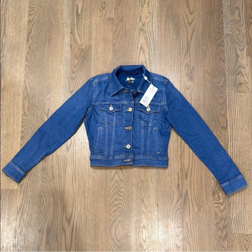 Lilly Pulitzer Denim Seaspray Jacket - Picture 2 of 7